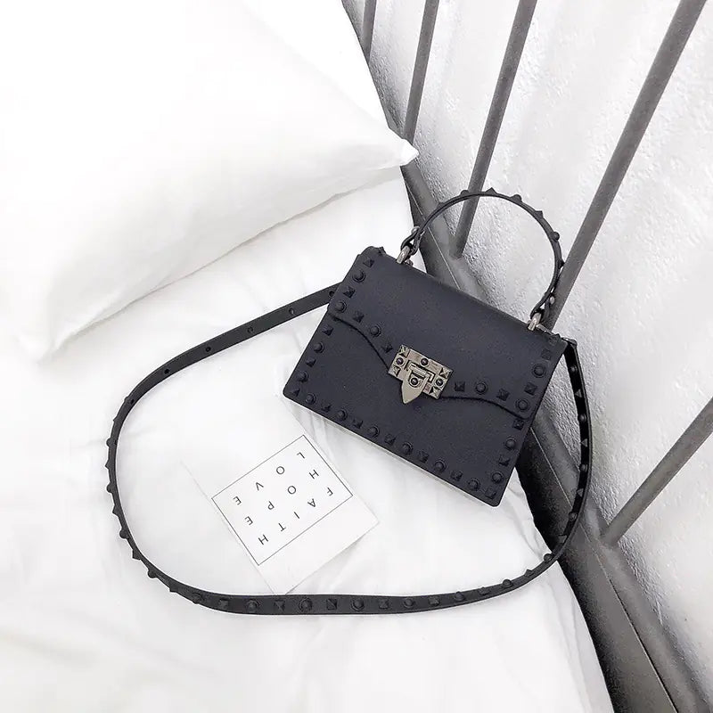 New Women's Korean Style Matte Jelly Tote Bag