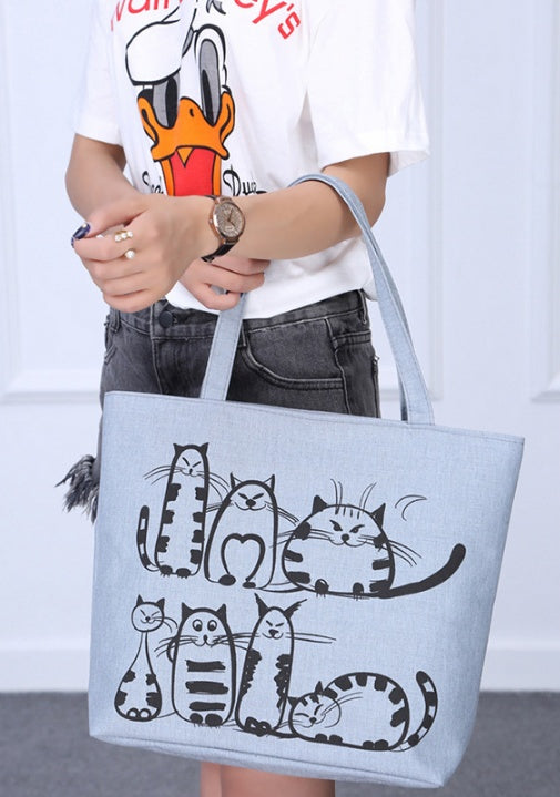 Cat Tote Bag - alternate view