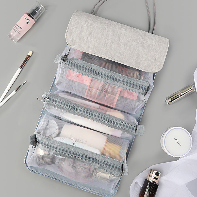 Four-Compartment Roll Organizer - Grey