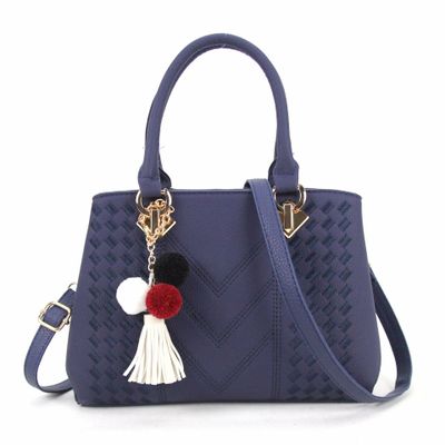 Everyday Zip Satchel Bag - Royal Blue