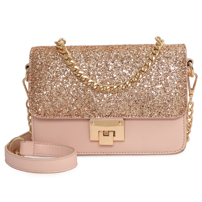 Sparkle Top Handle Bag