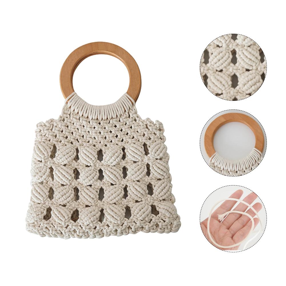 Straw Beach Bag