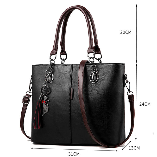 Leather Classic Shoulder Bag