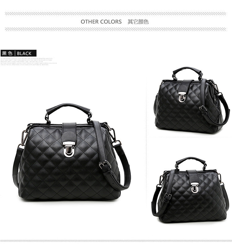 Leather Quilted Doctor Satchel