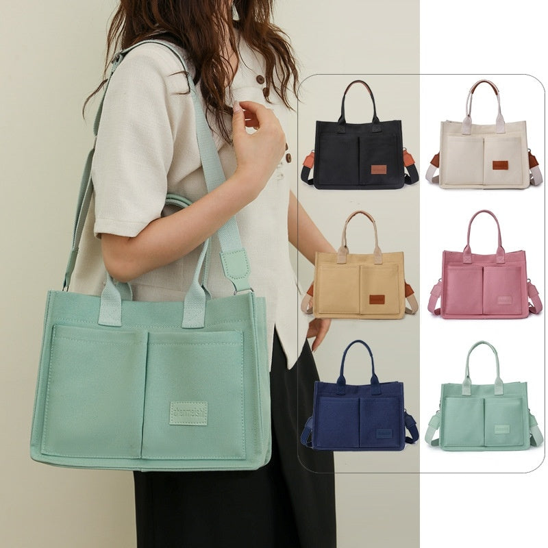 Casual Daily Canvas Tote Shoulder Bags Women Mommy