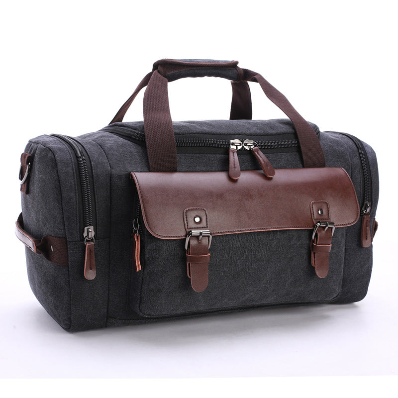 Travel bag student shoulder slung hand bag large capacity travel canva