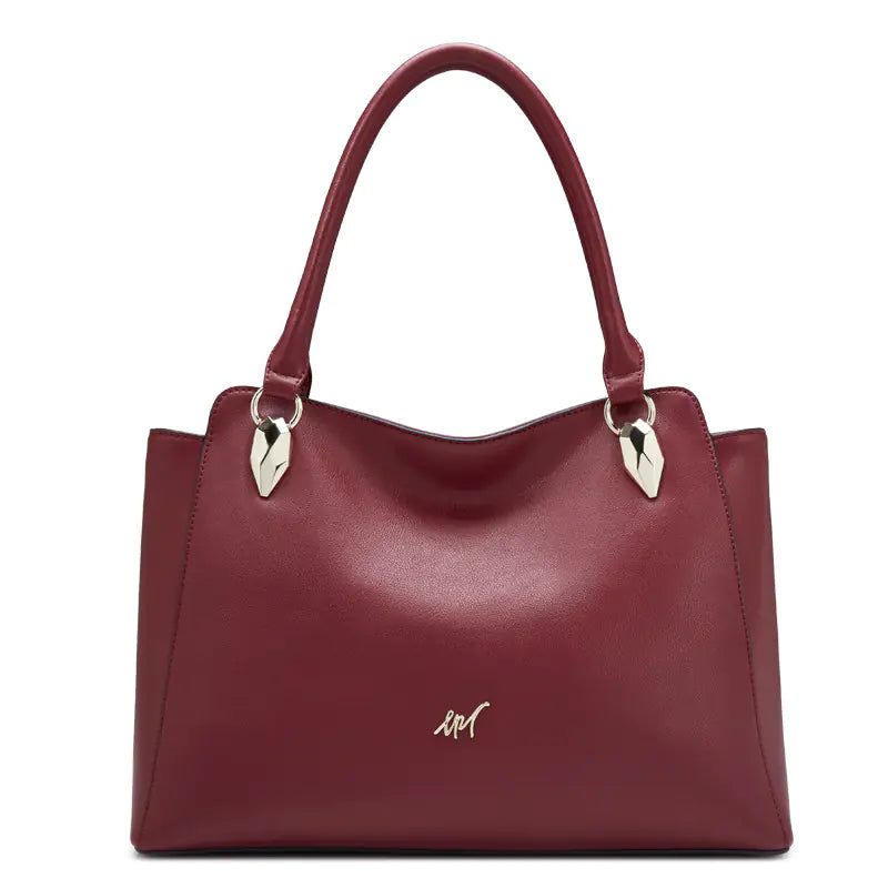 Fashionable Women's Genuine Leather Tote Bag - lifestyle
