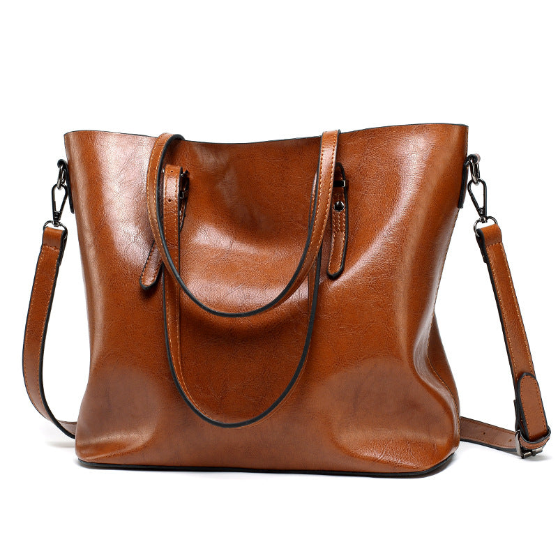 Brown Shopper Tote