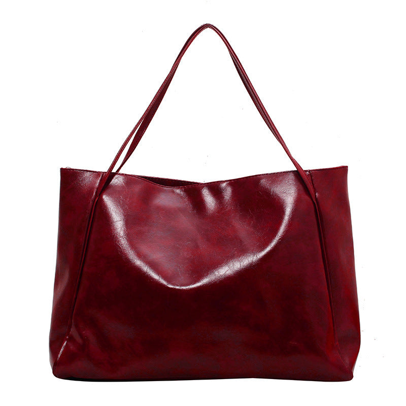 Glossy Shopper Tote