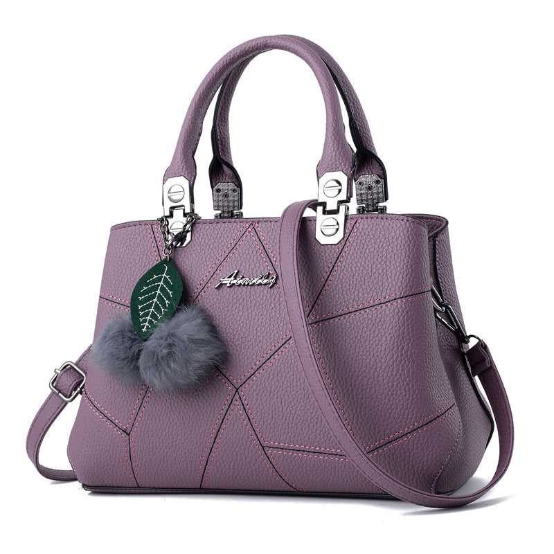 Ladies Bag Fashion Geometric Print Handbags Shoulder Messenger Bag Wit