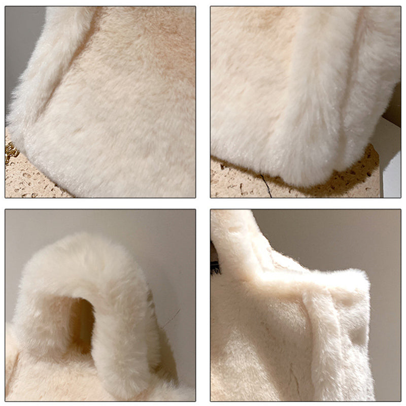 Plush Chain Tote Bag