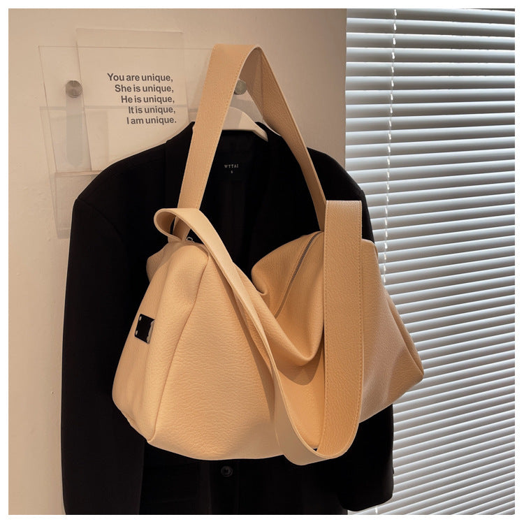 Ladies Simple Wind Large Capacity Tote Bag - lifestyle