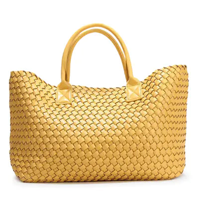 Woven Large Capacity Tote Bag for Groceries - additional view