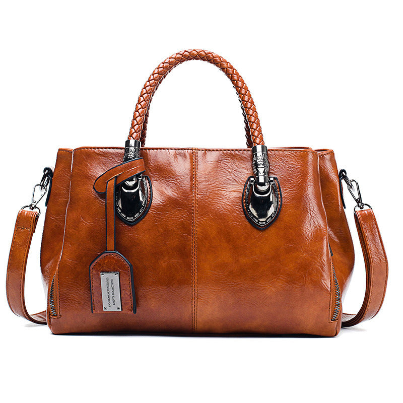 Classic Leather Tote Bag