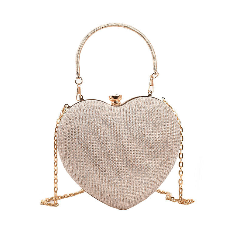 Heart Chain Crossbody Bag