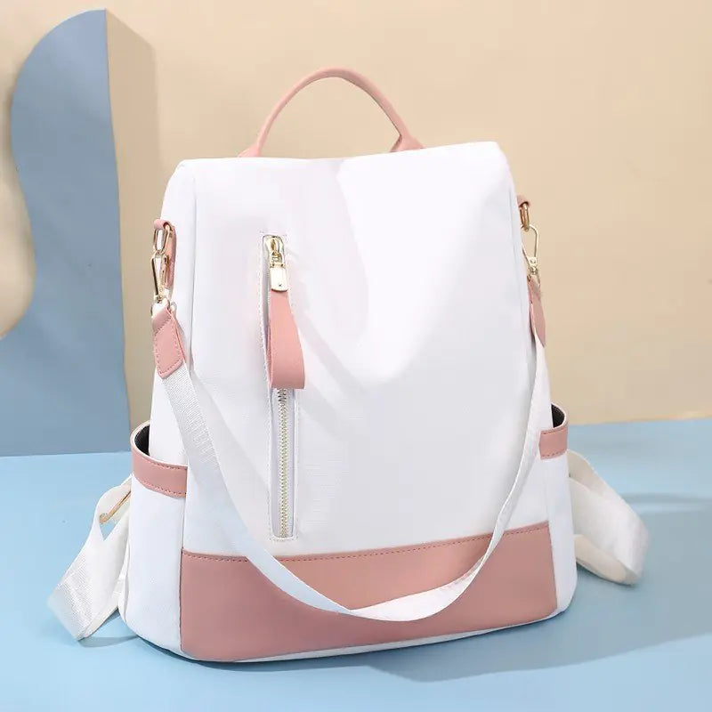 Stylish Nylon Women's Casual Backpack Daypack Bag - additional view