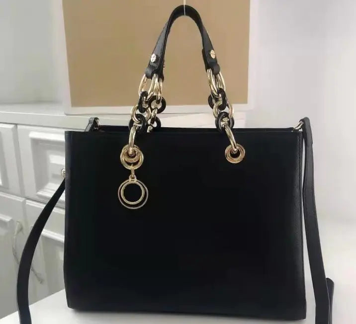 Crosshatch Pattern Shoulder Tote Bag for Women