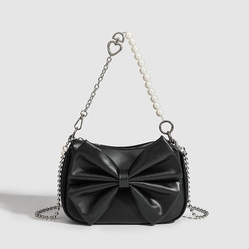 Black Leather Tote Bag