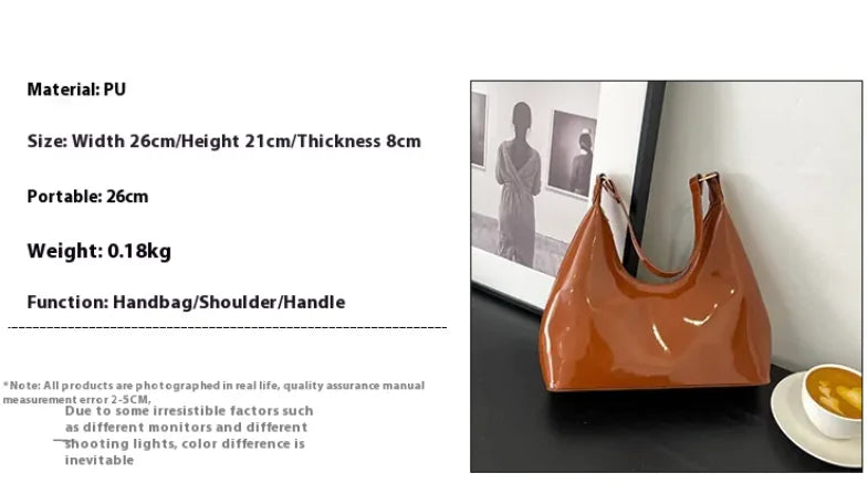 Chic Women's Casual Tote Bag - interior