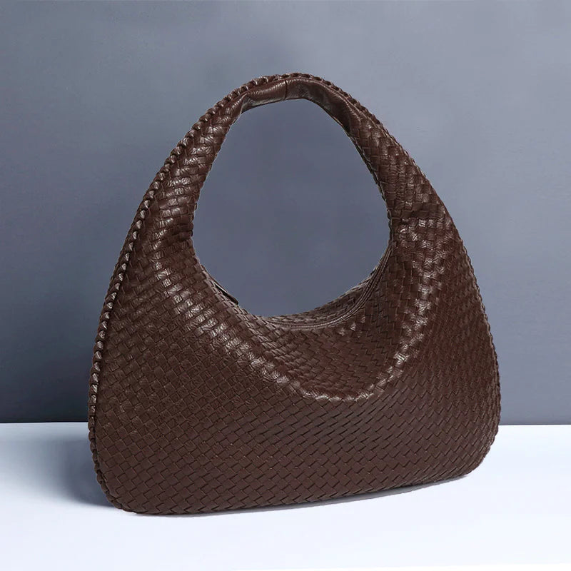 Handwoven One-Shoulder Tote Bag - additional view