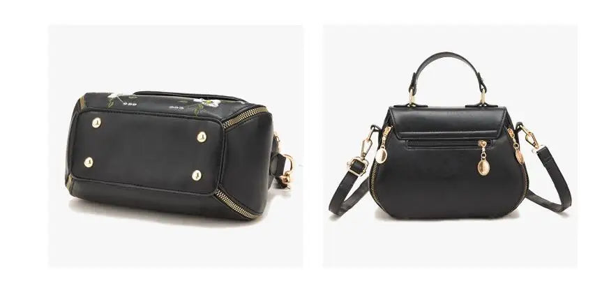 Floral Mini Satchel Bag
