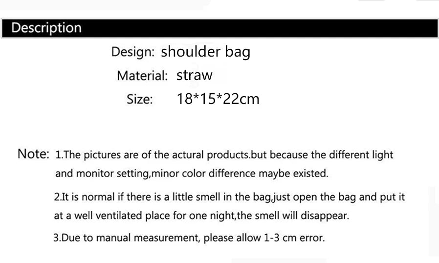 Straw Bucket Crossbody Bag