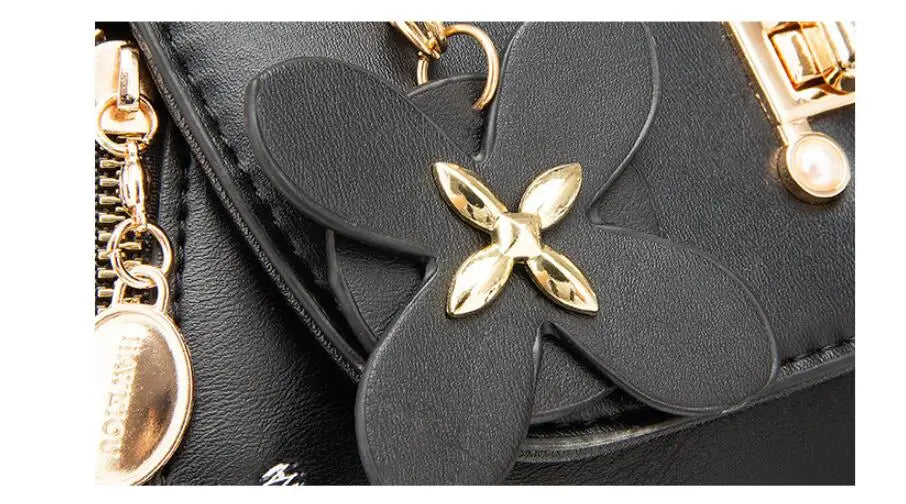 Floral Mini Satchel Bag