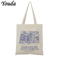 Gingham Canvas Shopper Tote