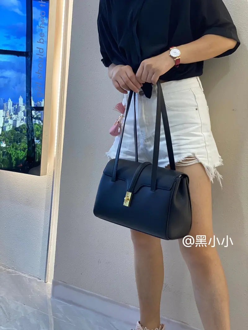 Large Capacity Cowhide Tote Bag