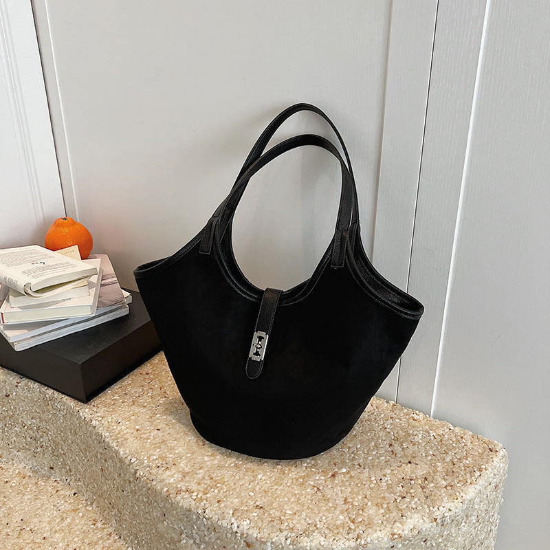 Fashion Frosted Vintage Tote Bag For Women - alternate view