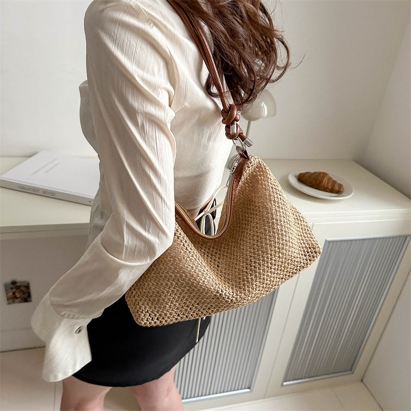 Stylish Retro Minimalism Tote Bag For Women - alternate view