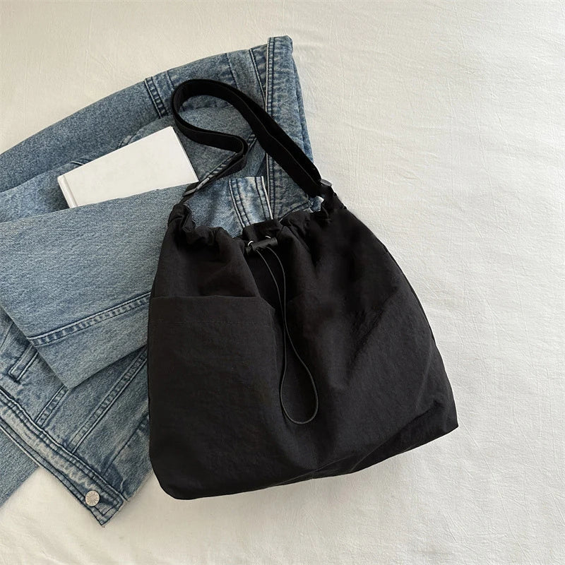 Drawstring Nylon Tote
