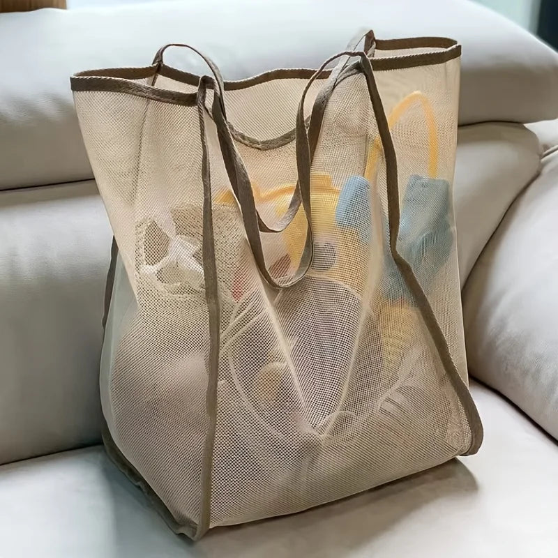 Lightweight Mesh Beach Tote