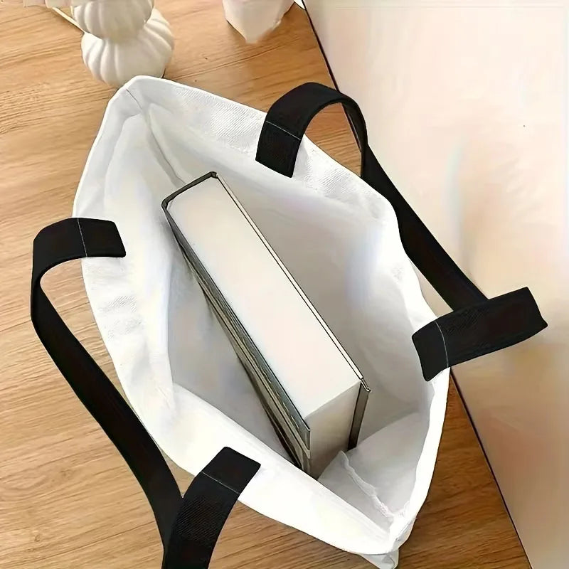 Large Printed Shopper Tote