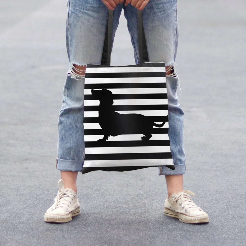 Large Printed Shopper Tote