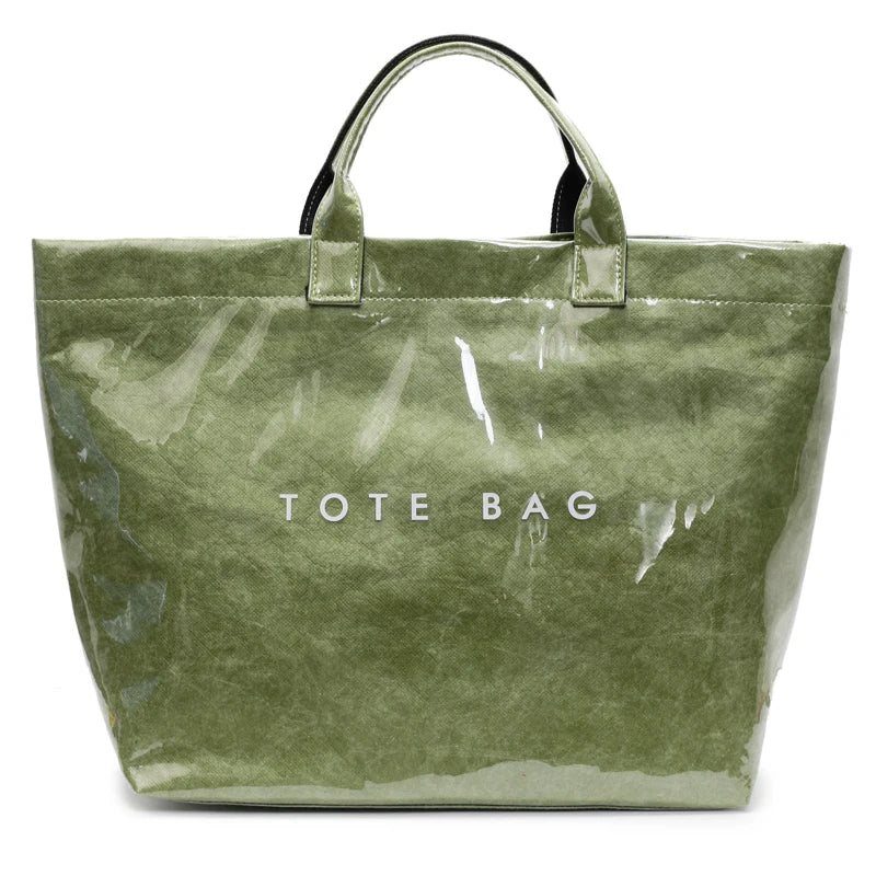 Glossy Shopper Tote Bag