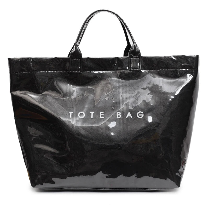 Glossy Shopper Tote Bag
