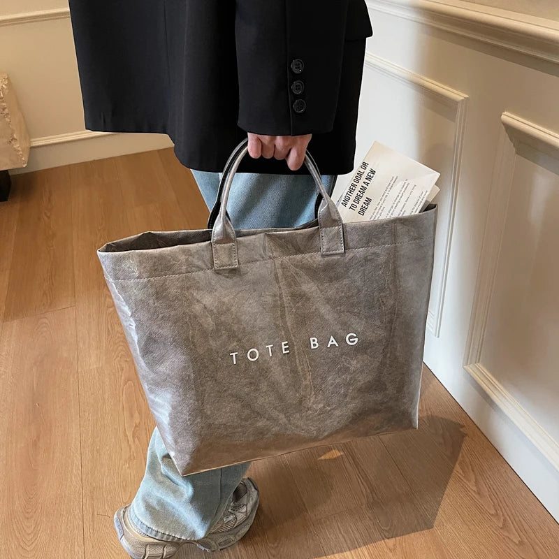 Glossy Shopper Tote Bag