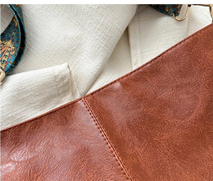 Wide Strap Shoulder Bag