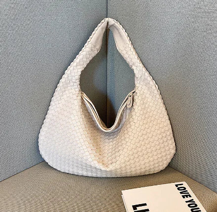 Handwoven One-Shoulder Tote Bag - additional view