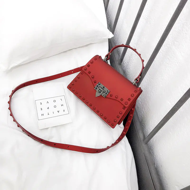 New Women's Korean Style Matte Jelly Tote Bag - additional view