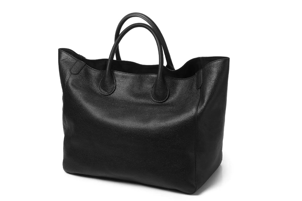 Genuine Leather Big Tote Bag with Super Capacity