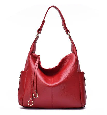 Fashionable Women's Genuine Leather Tote Bag - additional view
