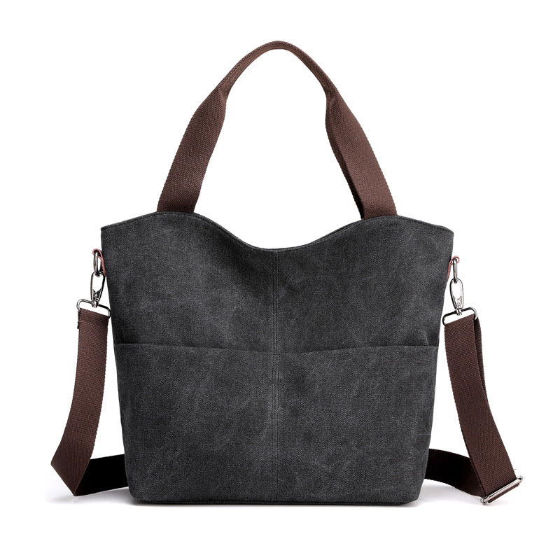Cream Canvas Tote