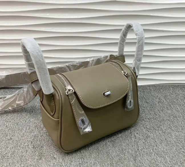 Large Capacity Genuine Leather Women's Tote Bag - additional view