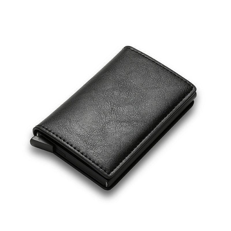 Slim Card Wallet - Black