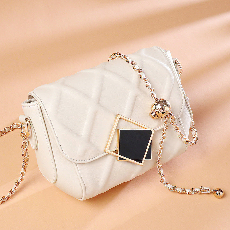 Classic Leather Crossbody Bag