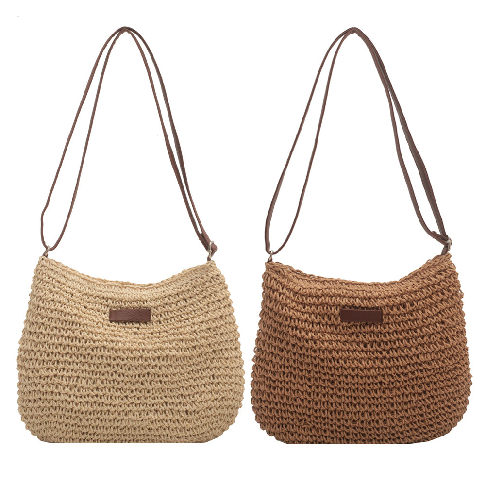Straw Beach Tote