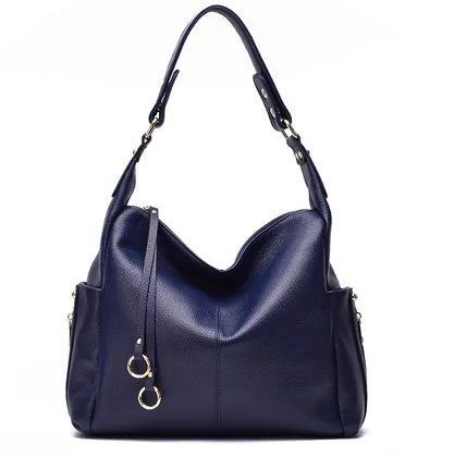 Fashionable Women's Genuine Leather Tote Bag - additional view