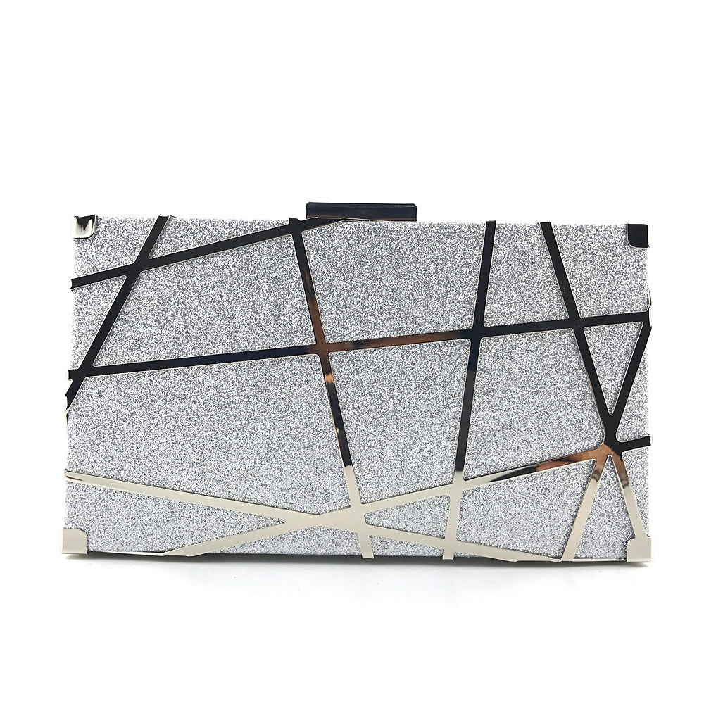 Gold Chain Evening Clutch